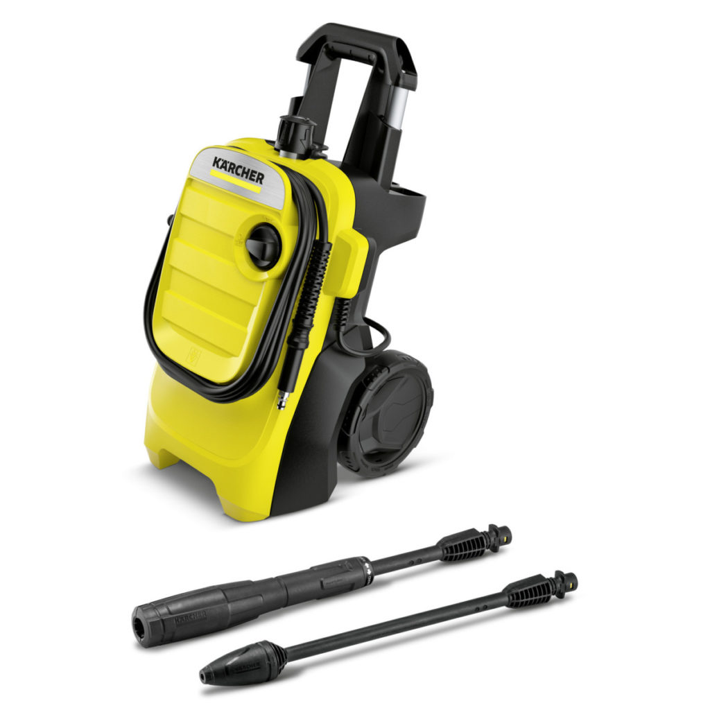 Karcher Pressure Washer - Cleaning Patio Slabs